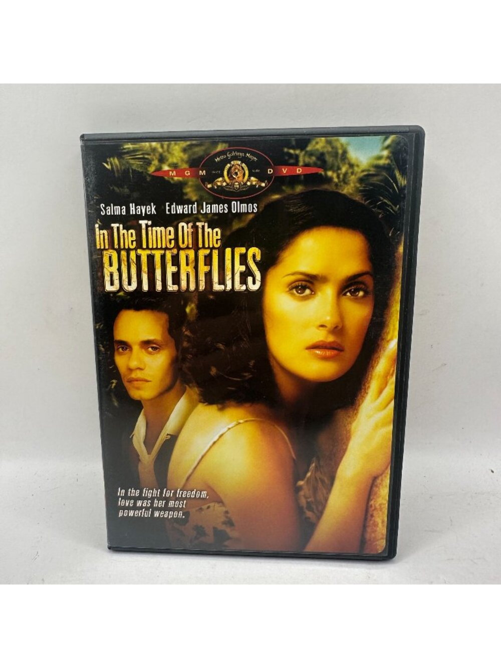 In The Time Of The Butterflies DVD Salma Hayek Edward James Olmos MGM 2001 Drama